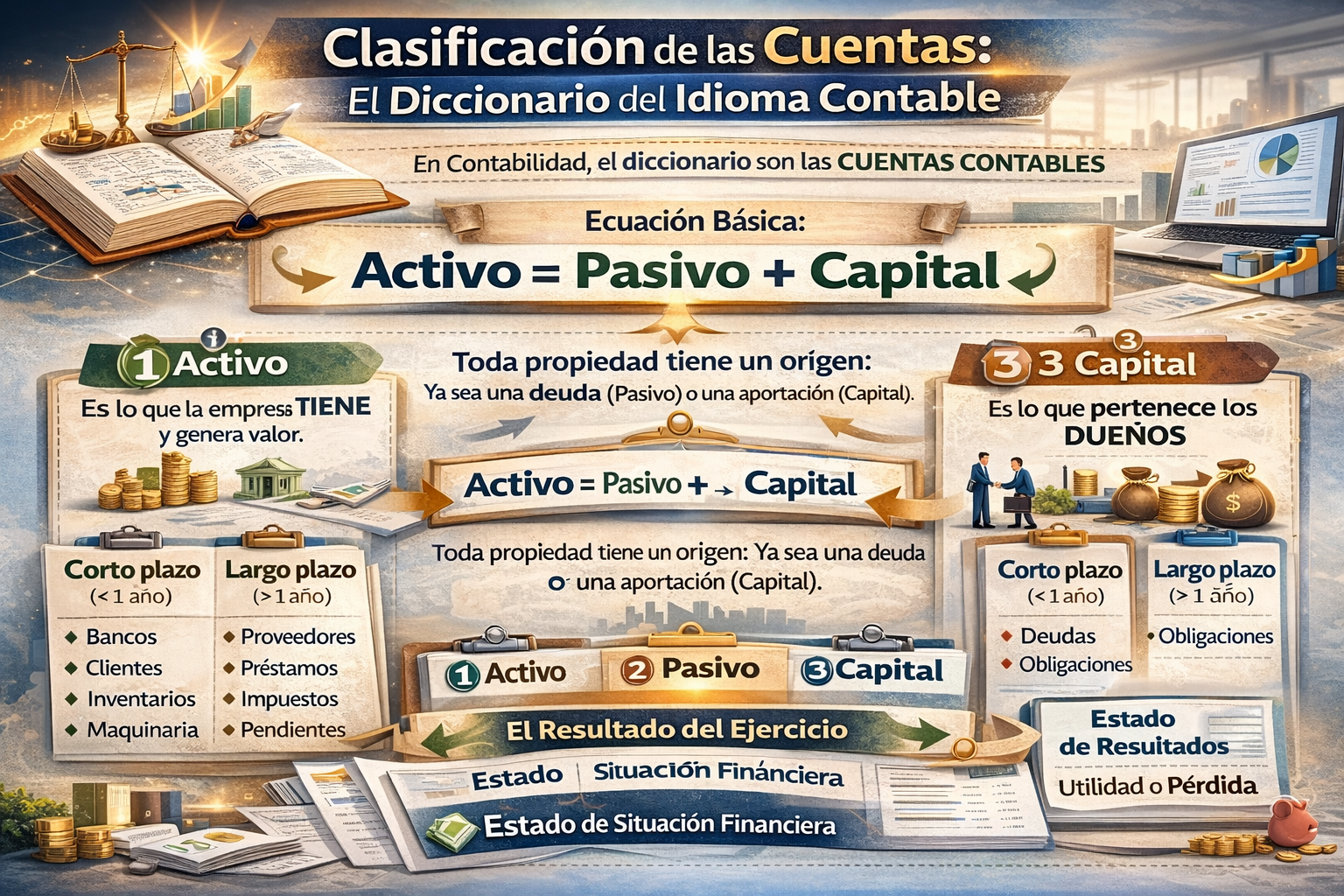 Clasificación de cuentas  Balance General
