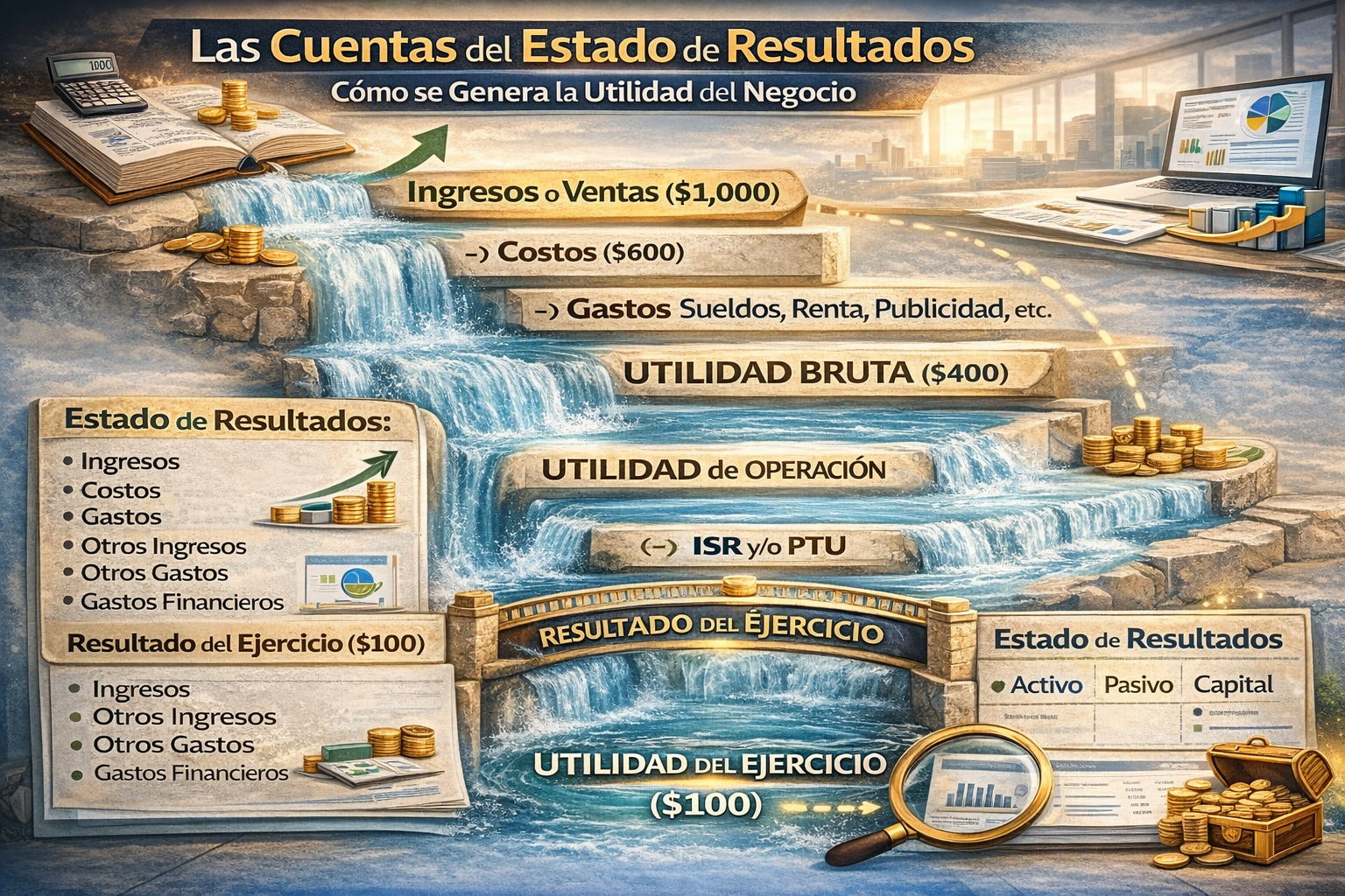 Clasificación de cuentas resultados